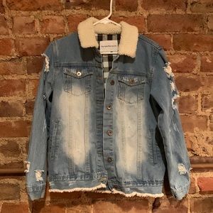 flannel lined jean jacket
